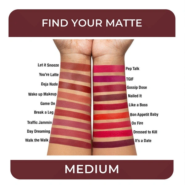 NYKAA Nykaa So Creme! Creamy Matte Lipstick - Nailed It