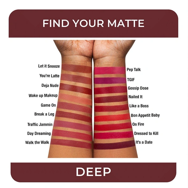 NYKAA Nykaa So Creme! Creamy Matte Lipstick - Nailed It