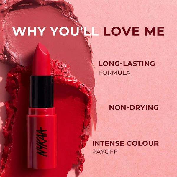 NYKAA Nykaa So Creme! Creamy Matte Lipstick - Nailed It