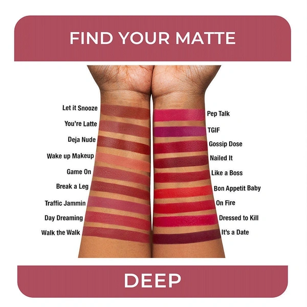 NYKAA Nykaa So Creme! Creamy Matte Lipstick - Walk the Walk