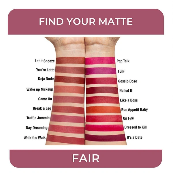 NYKAA Nykaa So Creme! Creamy Matte Lipstick - Traffic Jammin'