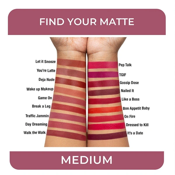 NYKAA Nykaa So Creme! Creamy Matte Lipstick - Traffic Jammin'