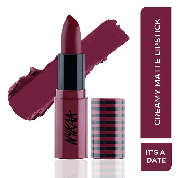 NYKAA Nykaa So Creme! Creamy Matte Lipstick - It's a Date