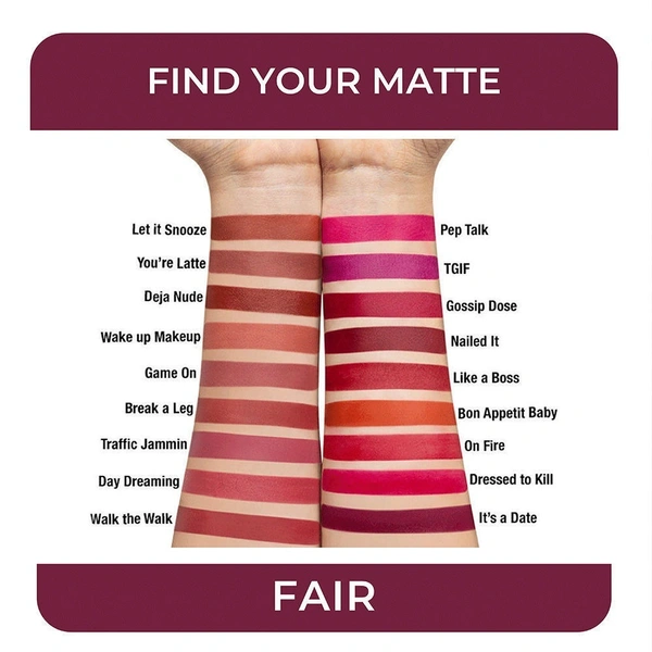 NYKAA Nykaa So Creme! Creamy Matte Lipstick - It's a Date