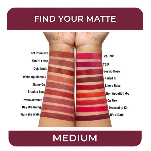 NYKAA Nykaa So Creme! Creamy Matte Lipstick - It's a Date