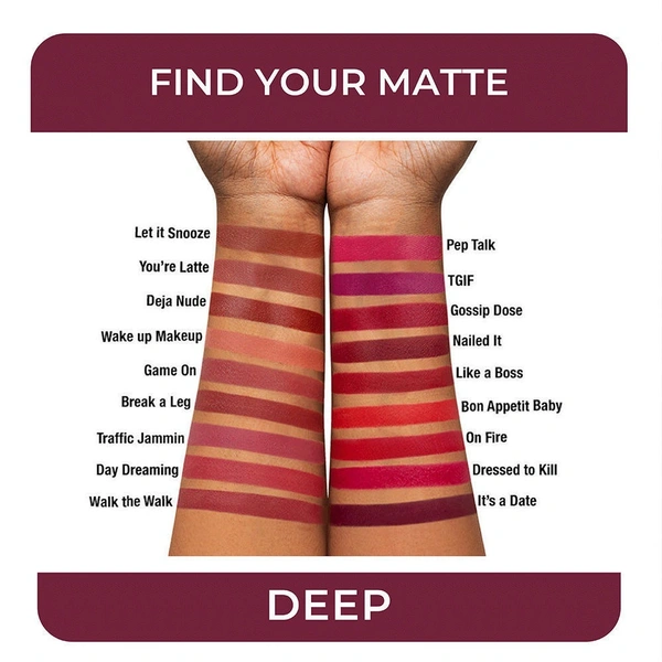 NYKAA Nykaa So Creme! Creamy Matte Lipstick - It's a Date