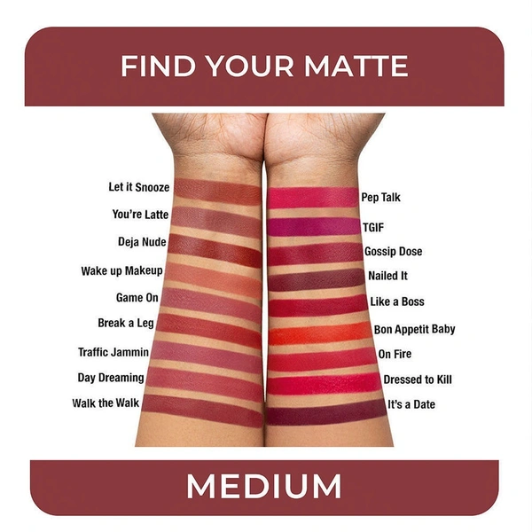 NYKAA Nykaa So Creme! Creamy Matte Lipstick - Like a Boss