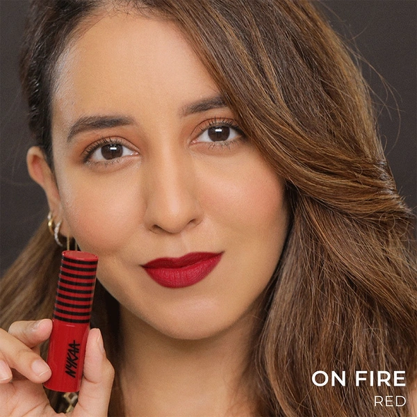 NYKAA Nykaa So Creme! Creamy Matte Lipstick - On Fire