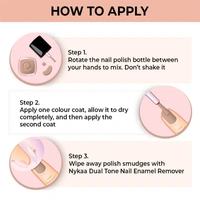 NYKAA Nykaa Matte Nail Enamel Polish - Very Vanilla 156