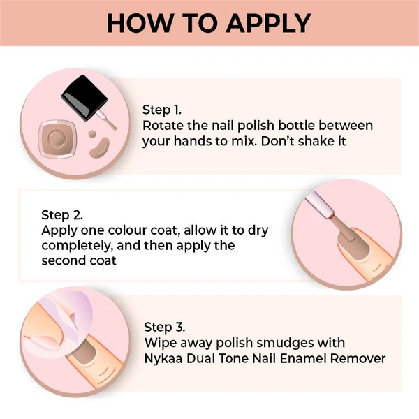 NYKAA Nykaa Matte Nail Enamel Polish - Very Vanilla 156