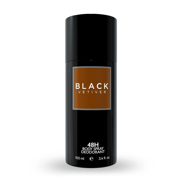 COLORBAR BLACK - VETIVER DEO FOR MEN Deodorant Spray  -  For Men & Women (100 ml)