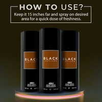 COLORBAR BLACK - VETIVER DEO FOR MEN Deodorant Spray  -  For Men & Women (100 ml)