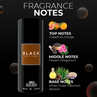 COLORBAR BLACK - VETIVER DEO FOR MEN Deodorant Spray  -  For Men & Women (100 ml)