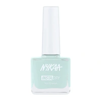 NYKAA Nykaa Insta Dry Fast Drying Nail Enamel Polish Mint Memory 356 - Mint