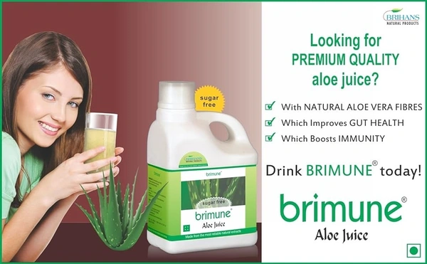 GREEN LEAF Brimune Aloe Vera Juice (1 L)