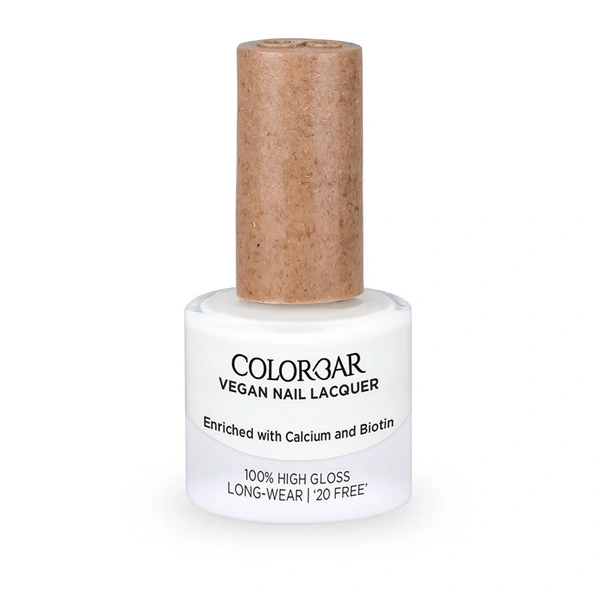Colorbar Vegan Nail Lacquer - Snow White