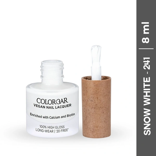 Colorbar Vegan Nail Lacquer - Snow White