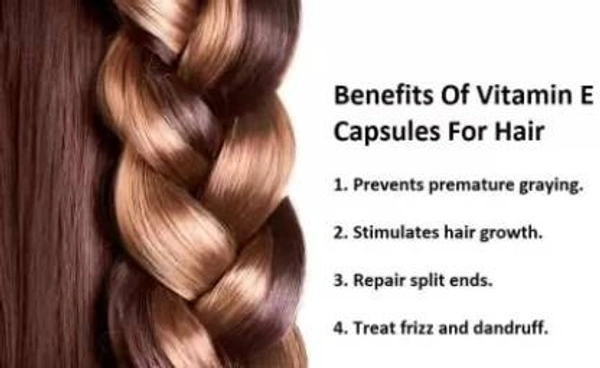 VITAMIN E CAPSULES (MULTICOLOR) (60 ml)
