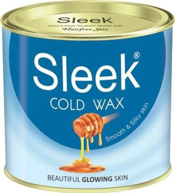 Sleek Chocolate wax and Cold Wax with spatula Wax (1200 g, Set of 3)