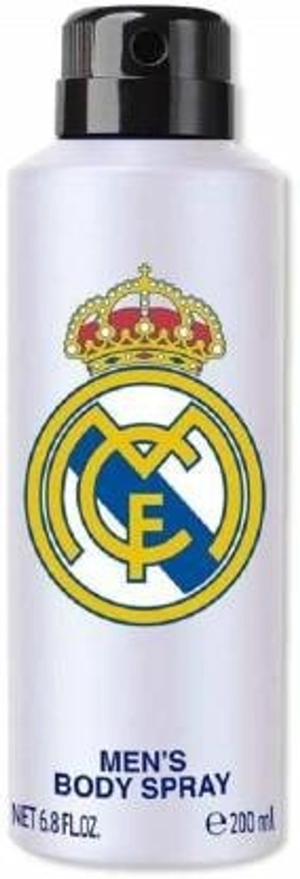 Real Madrid Three WHITE Deodorant Spray for Men Deodorant Spray  -  For Men (600 ml, Pack of 3) - 3