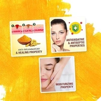 Sunny SUNNY Turmeric Soap (75 GM X 4 PC) (4 x 75 g) - Yellow