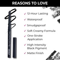 NYKAA Black Magic Kajal (Black, 0.5 g)
