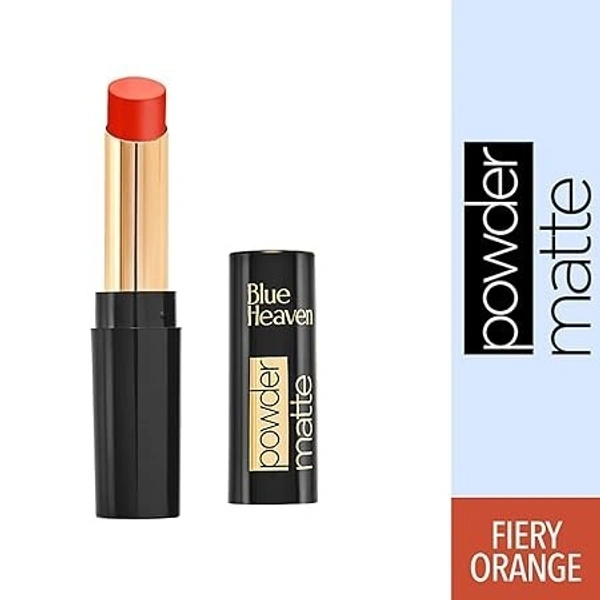 Colorbar BLUE HEAVEN Powder Matte - Fiery Orange  - 1