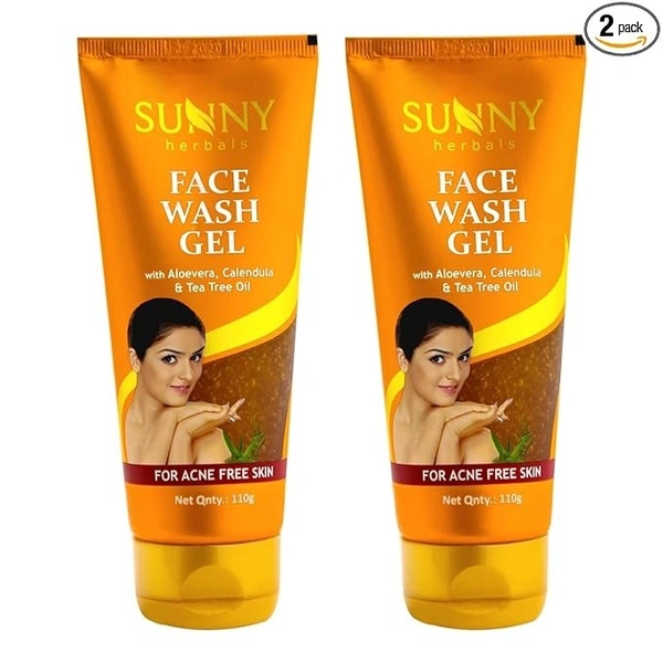 SUNNY Aloevera, Calendula, Tea Tree Oil Face wash (2Pc) Face Wash (210 g)
