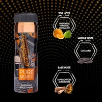 OSCAR Pure Music Deo 200 ml Deodorant Spray  -  For Men & Women