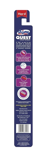 Ajay SUPER SOFT AND ULTRA SOFT Ultra Soft Toothbrush (10 Toothbrushes)