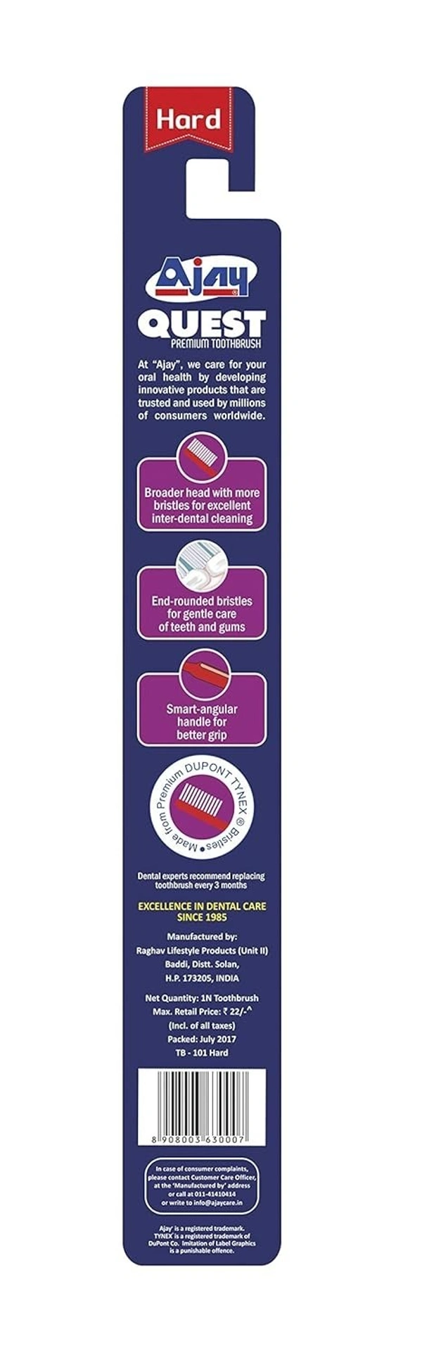 Ajay SUPER SOFT AND ULTRA SOFT Ultra Soft Toothbrush (10 Toothbrushes)