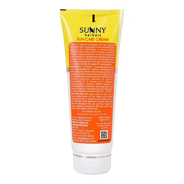 SUNNY Sunscreen - SPF 30 PA+ Sun Care Cream SPF 30 (100 g)