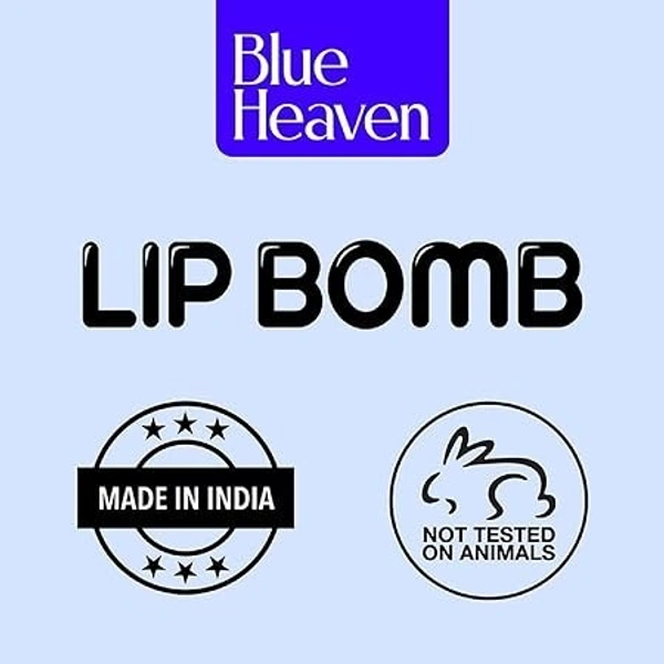 BLUE HEAVEN Lip Bomb, Strawberry (8G) Strawberry (Pack of: 1, 8 g)