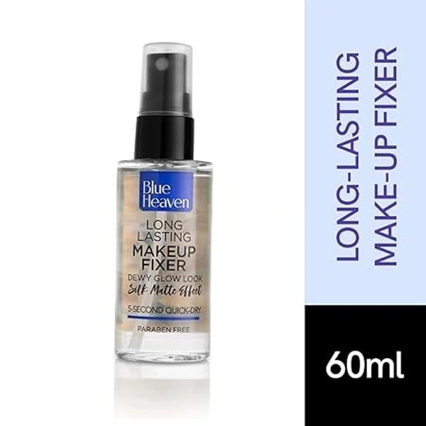 BLUE HEAVEN Long Lasting Makeup Fixer 60ml Primer  - 60 ml (Transparent)