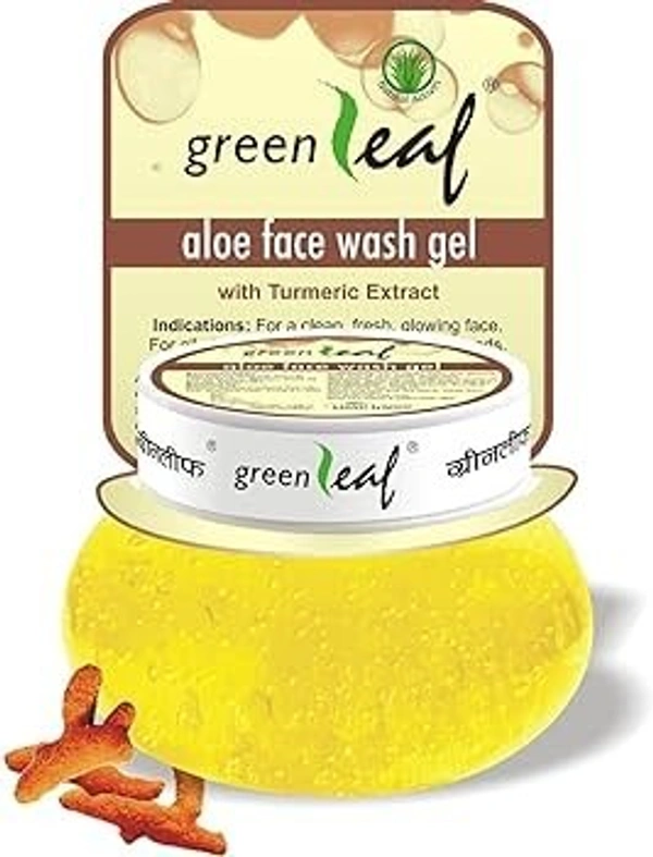 GREEN LEAF Green Leaf Aloe Face Wash Gel - 120 gm, Green Leaf Anti Dandruff Gel - 120 gm, Green Leaf Aloe Cucumber Gel - 120 gm (Combo)