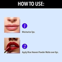 Colorbar BLUE HEAVEN Powder Matte - Fiery Orange  - 1