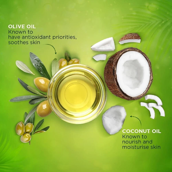 Rexona Coconut and Olive Oil Soap, 100g (Pack of 4) (4 x 25 g)
