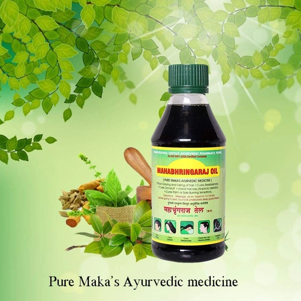 Mahabhringraj Maka_100 Hair Oil (100 ml)