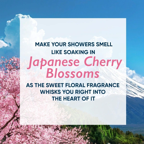 Wanderlust Shower Gel - Japanese Cherry Blossom