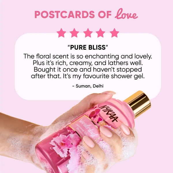 Wanderlust Shower Gel - Japanese Cherry Blossom