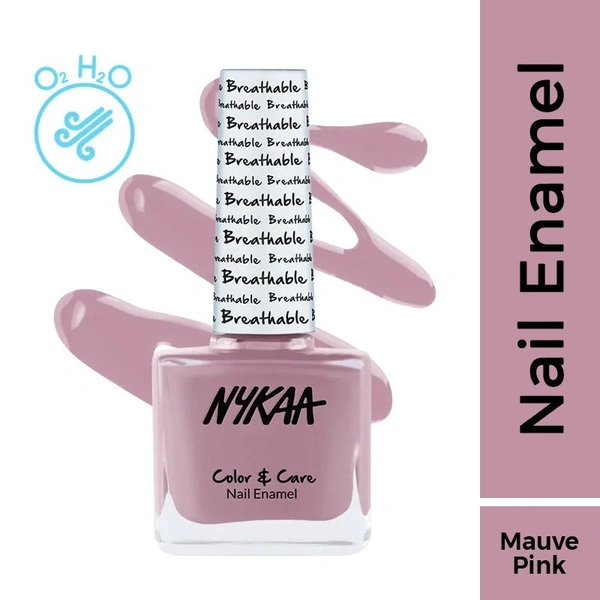 NYKAA Nykaa Breathable Nail Enamel - Peace Out - 313