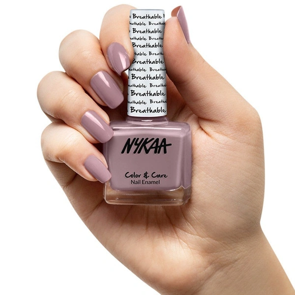 NYKAA Nykaa Breathable Nail Enamel - Peace Out - 313