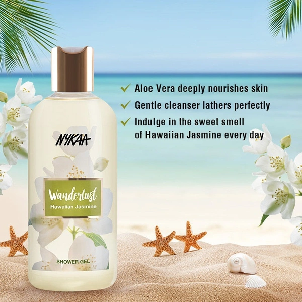 Wanderlust Hawaiian Jasmine Shower Gel
