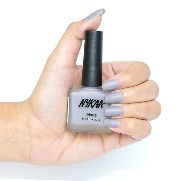 NYKAA Nykaa Matte Nail Lacquer - Blueberry Frosting 16