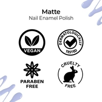NYKAA Nykaa Matte Nail Lacquer - Blueberry Frosting 16