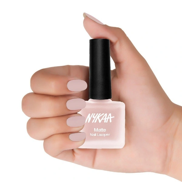 Nykaa Matte Nail Enamel Polish - Tender Tulle 153