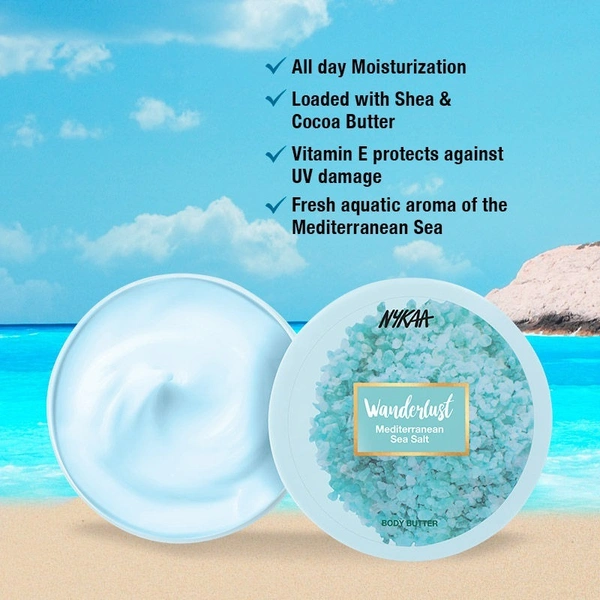 Wanderlust Mediterranean Sea Salt Body Butter