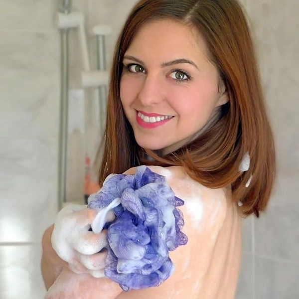 Stnemrag Loofah (Pack of 2, Multicolor) - 1