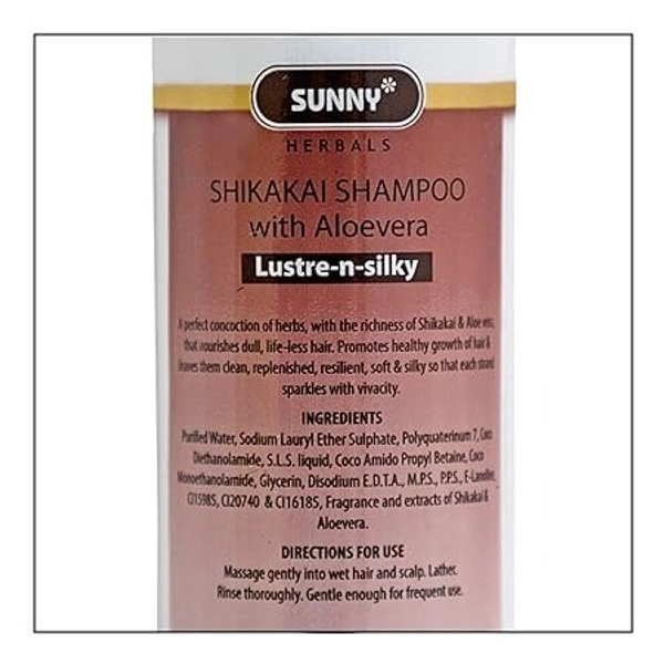 SUNNY Shikakai Shampoo with Aloe Vera (250 ml)