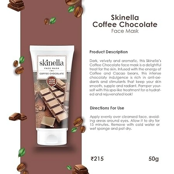 SKINELLA Coffee Chocolate Face Mask (50 g)